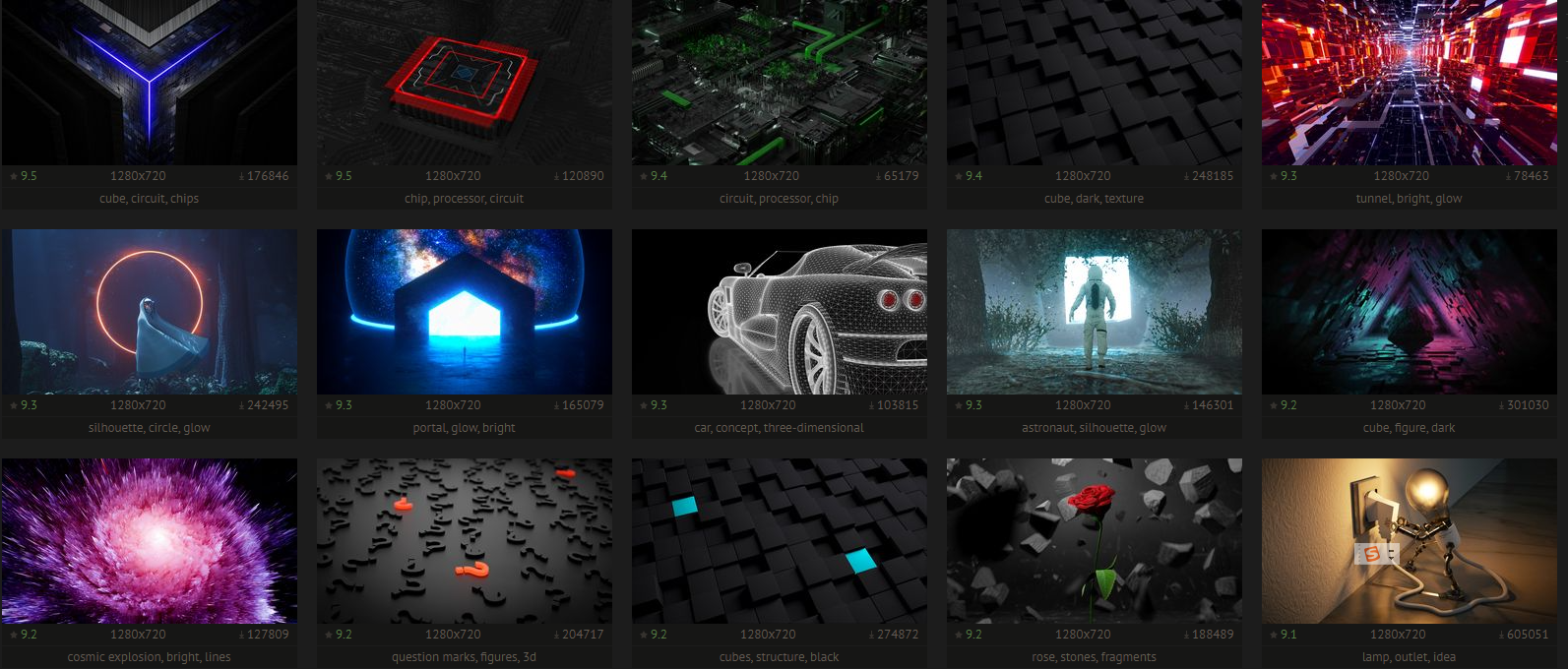 电脑4K壁纸免费下载 – WallpapersCraft